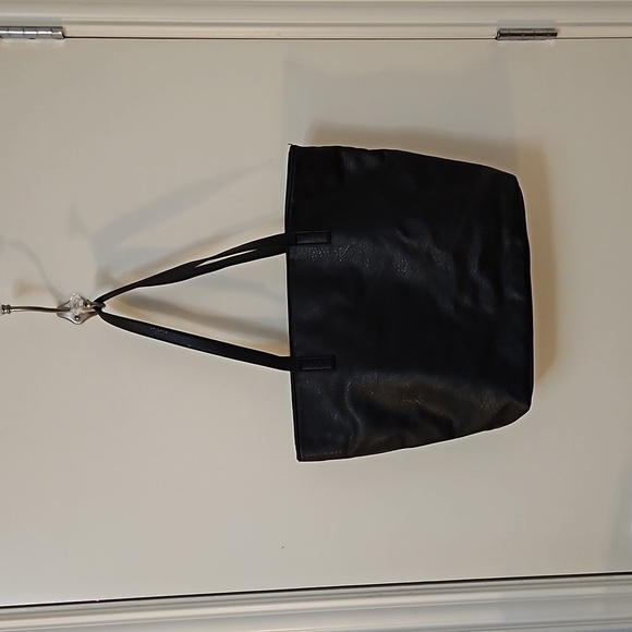 BUENO Black Studded Extra Large Faux Leather Western Shoulder Bag - Picture 4 of 6